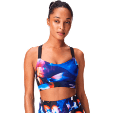 Stronger Power Sports Bra Nyheter Digital Flower - XS