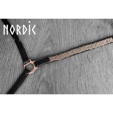 Nosgrimma flätad metall (Rosegold)