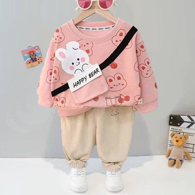 Mini Fashion™ - Söt & bekväm - Vinterset Rosa / 110(4 år) | Pedagogiska Träleksaker