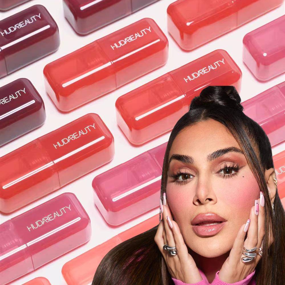Mode skönhet rouge mjukt filter glans flytande rouge glänsande läppglans rouge läppstift bomull karamell Bubblegum concealer kosmetika