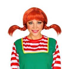 Inspirerad Pippi Långstrump Peruk