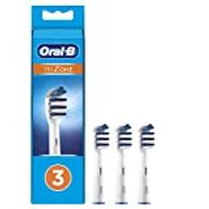 Oral-B TriZone Tandborsthuvuden Elektrisk, Vit, 3-pack