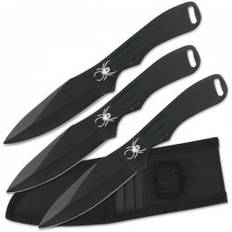 Perfect Point Black Spider Kastkniv Set 3-Pack