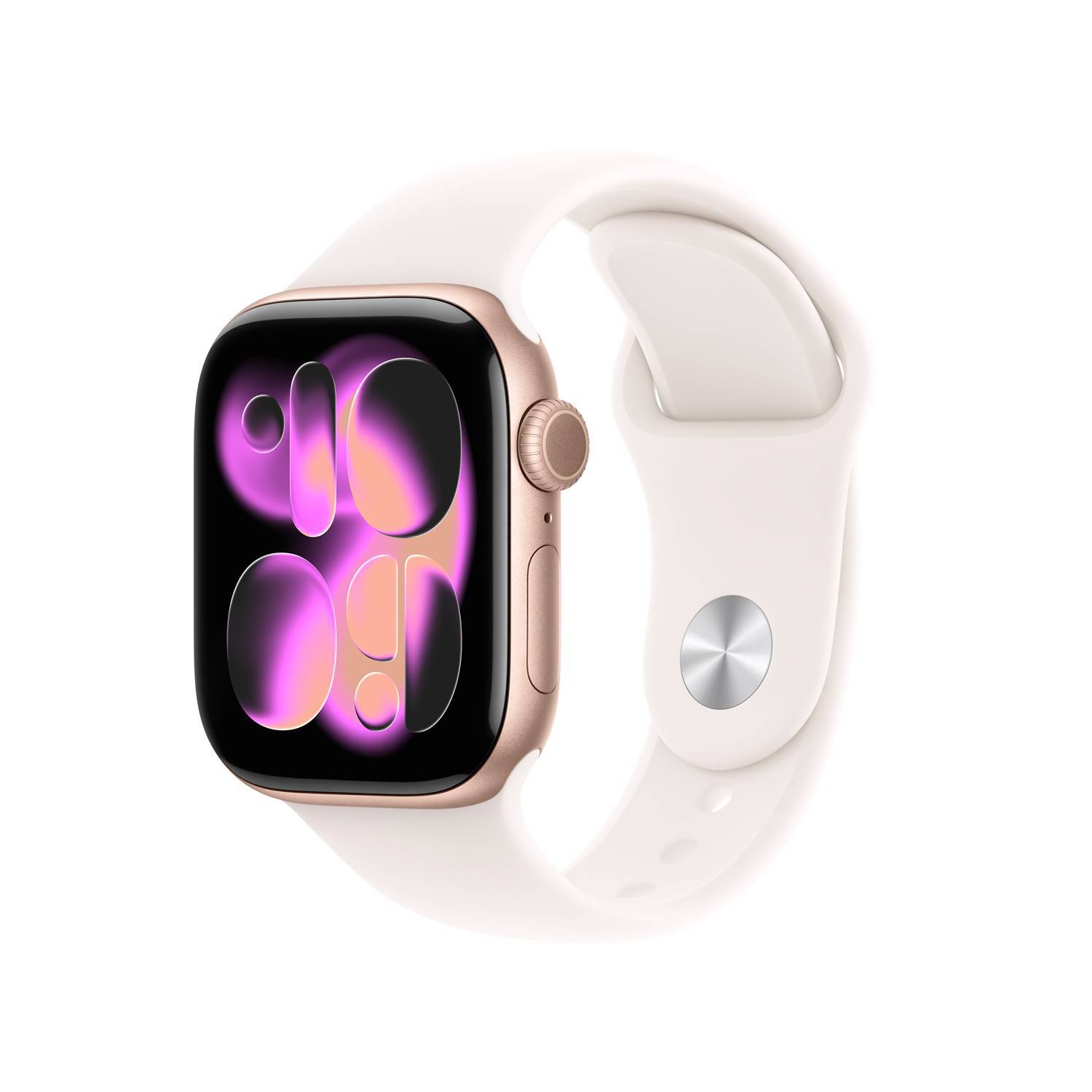 Apple Watch S11 GPS 42mm Rose Gold Aluminium Light Blush Sport Band S/M