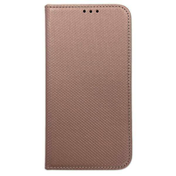 Etui z klapką do Xiaomi Poco F6 Różowo-złoty