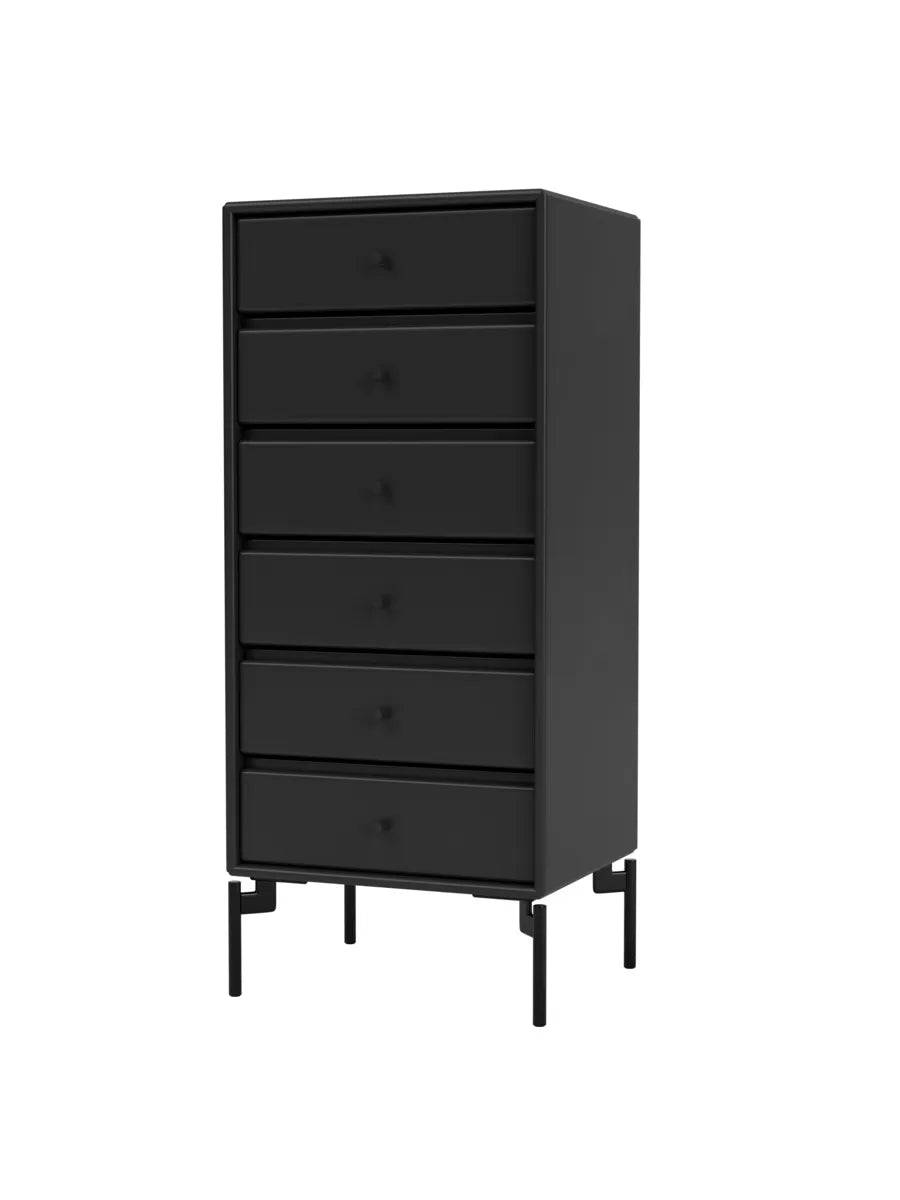 1362 Skuffemodul inkl. ben fra Montana Black / Black - Jacobsen Plus