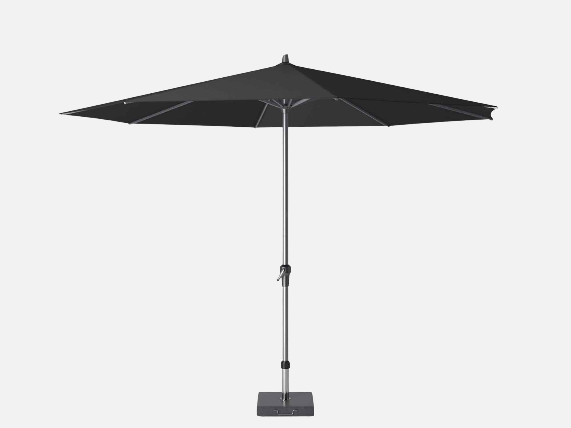 Haveparasol Aluminium 350 Cm Ø Brivas Antracite