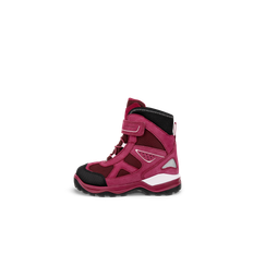 ECCO SNOW MOUNTAIN-Bottes d'hiver imperméable en nubuck pour enfant-Rouge-33