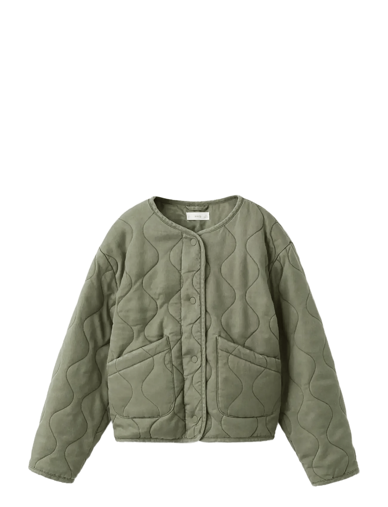 Mango Padded Lyocell Jacket - Khaki green - 134
