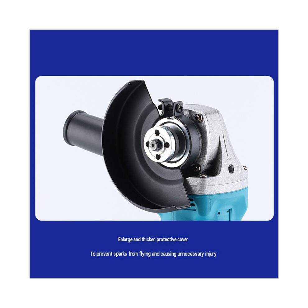 125MM Brushless Electric Angle Grinder with Variable Speed M14 Cordless Grinder Cutting Machine for 18V Battery