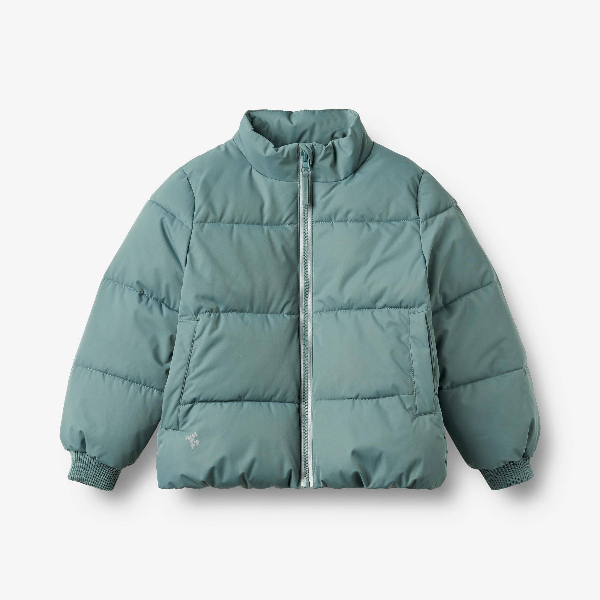 WHEAT® - Pufferjakke Cammoe - stormy sea - Str 128.