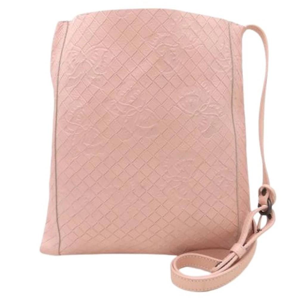 Bottega Veneta Vintage - Pre-owned Intrecciomirage Axelremsväska Vintage - Dam - ONE Size - Läder