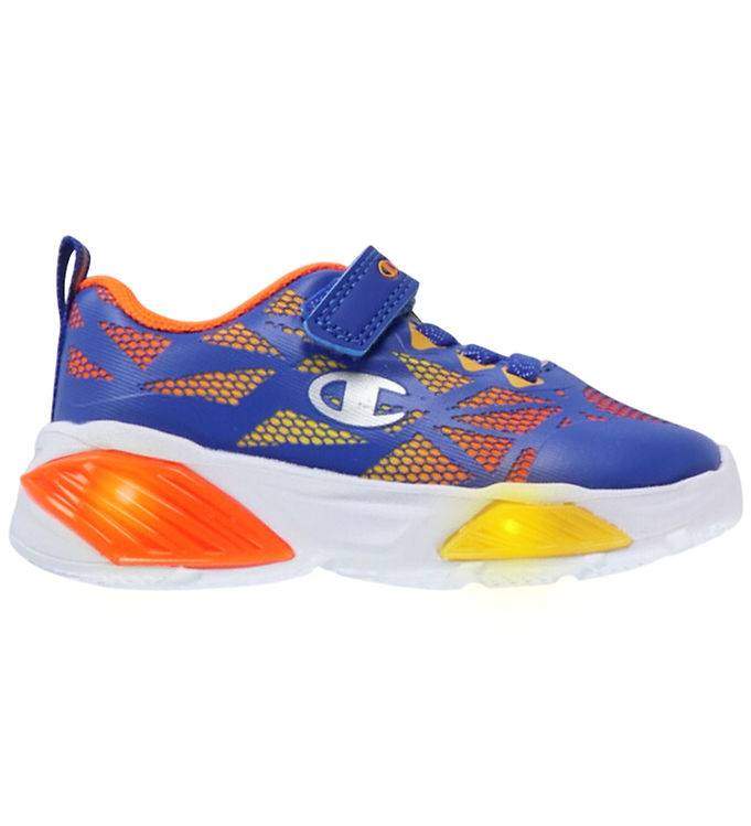 Champion Skor m. Lätt - Wave Tri B TD - Kobolt Blue - Champion - 26 - Blinkande skor