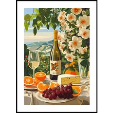 Sangria & Citrus Garden Dream Poster (70x100cm) - Plakater > Kök Posters