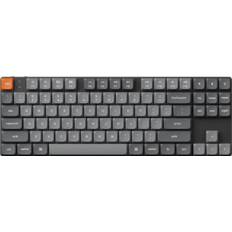 Keychron - K1 Max QMK/VIA Wireless Custom Mechanical Keyboard - Low-profile Wireless RGB Mechanical Keyboard Gateron Hot-Swap Brown