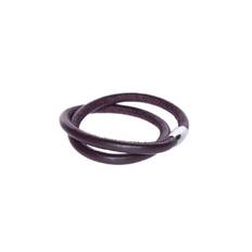 mørk lilla læderarmbånd
