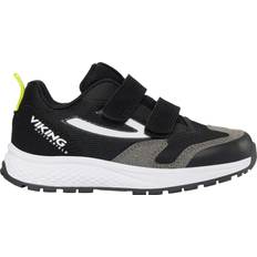 Viking Footwear Kids' Century Waterproof 2v Black/Lime, 24