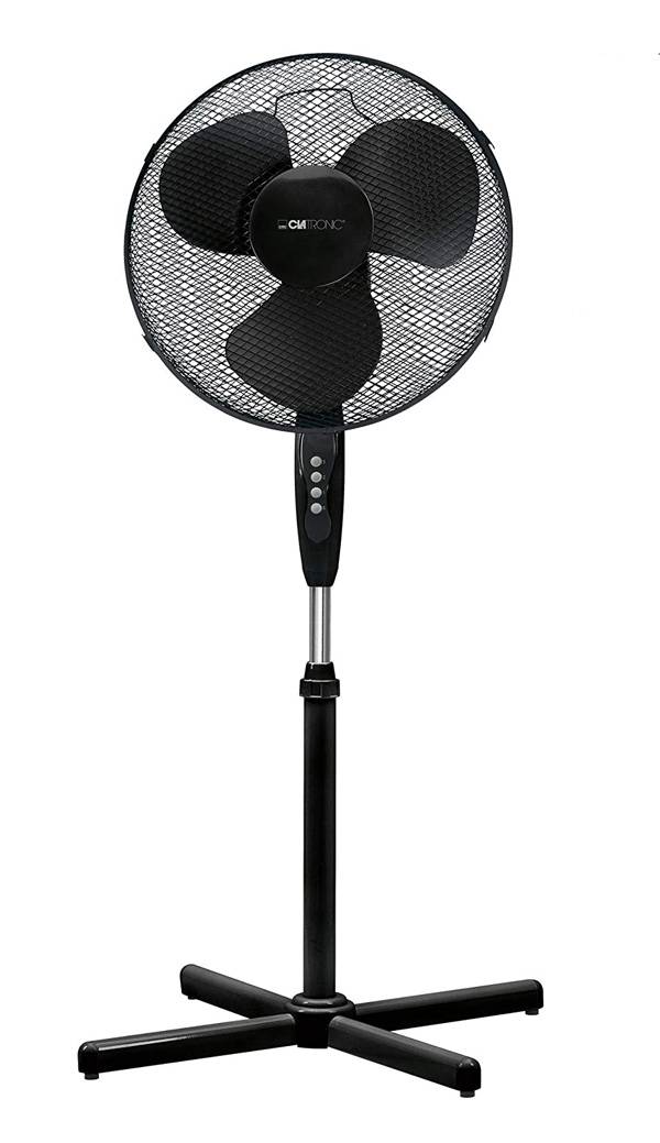 Clatronic Standventilator VL 3603 S - 45 W - 40cm - schwarz
