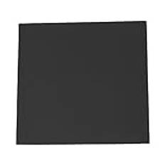 Hög Värmeledningsförmåga 100x100x2mm CPU Thermal Pad Kylfläns Kylning Konduktiva Silikonkuddar Mjuk Lätt Att Applicera Klippbar Bra Formbarhet Ej Ledande för Att Förhindra (BLACK)