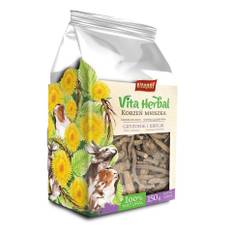 VITAPOL Vita Herbal maskrosrot för gnagare och kaniner 150 g