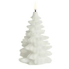 LED LYS JULETRÆ 10X15 CM | HVID