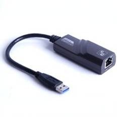 Usb ethernet usb 3.0 2.0 to rj45 10/100/1000 mbps gigabit adapter för bärbar dator android tv set-top nätverkskort usb lan - Usb 3.0 1000 mbps
