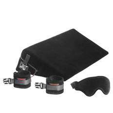 Liberator Black Label Wedge with Cuffs Black