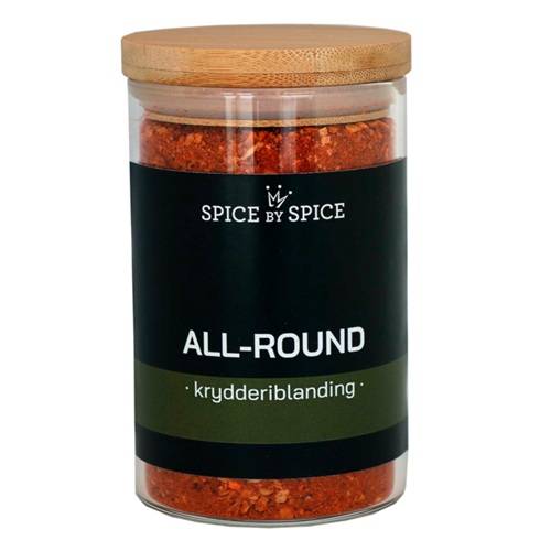 Spice By Spice - All Round krydderiblanding - Glas med bambuslåg