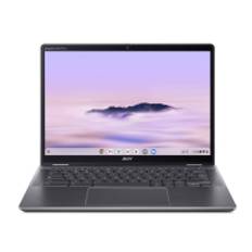 Acer Chromebook Plus Spin 514 CPE594-1N-TCO - Flipputformning - Intel Core i3 - i3-1315U / upp till 4.5 GHz - Chrome OS - UHD Graphics - 8 GB RAM - 256 GB SSD NVMe - 14 IPS pekskärm 1920 x 1200 - Wi-Fi 6E - stålgrå - kbd: Nordisk