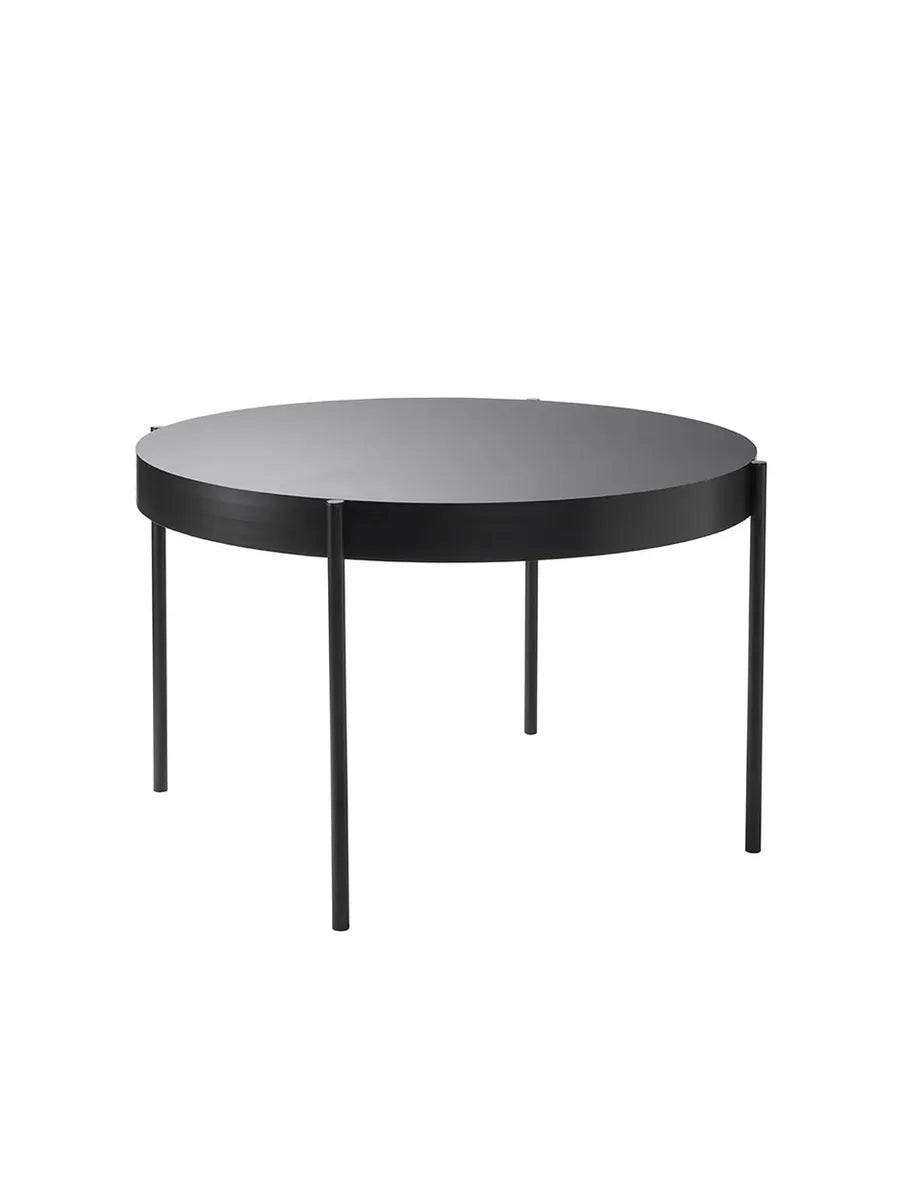 Serie 430 bord, sort af Verner Panton Ø160 cm - Jacobsen Plus