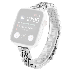 Apple Watch 45mm Stålrem i Sølv til Serie 8 / 9