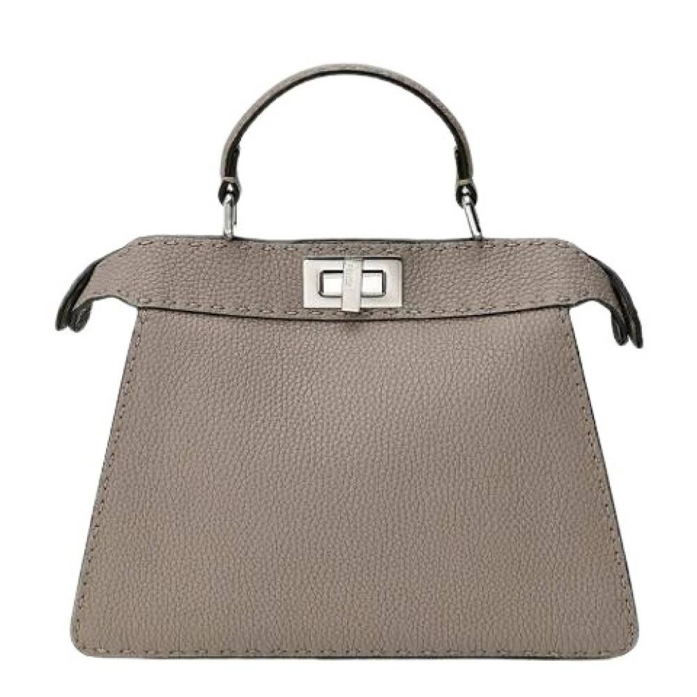 Fendi Vintage Pre-owned Vintage Skuldertaske - Vintage - Dame - Grå - ONE SIZE - Uld