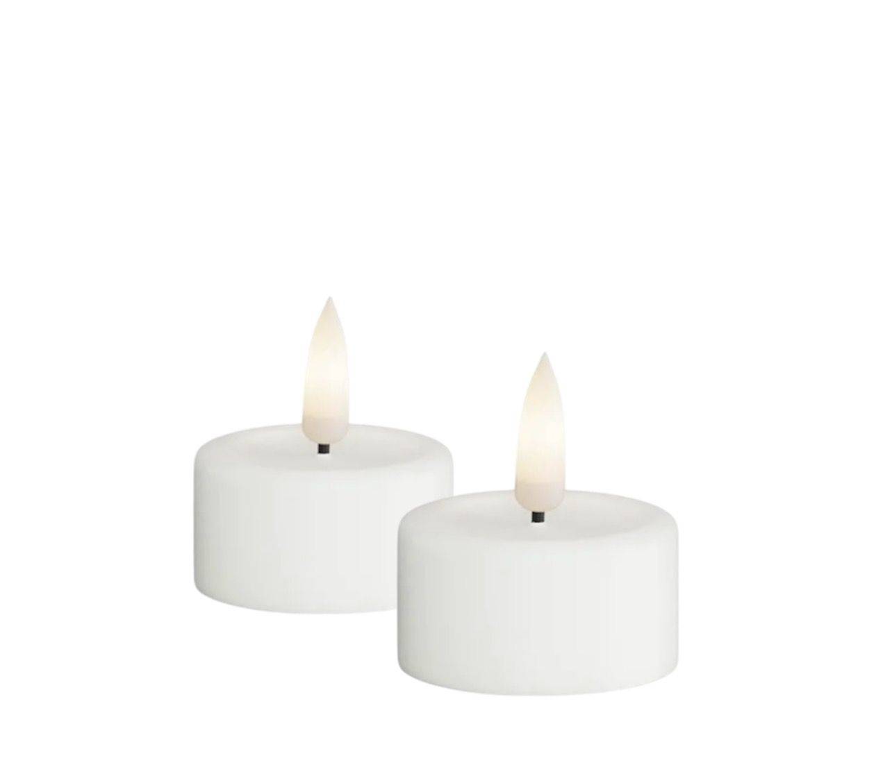 Värmeljus led - vit - 2pack: Ljung