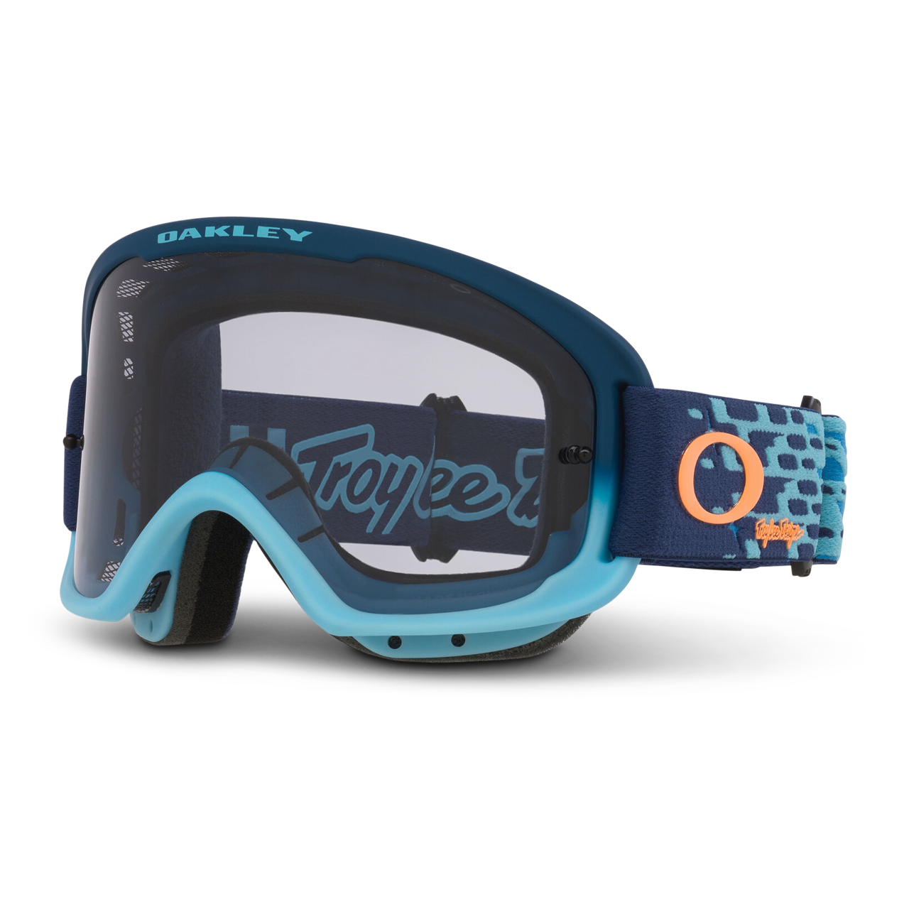 MTB-Briller Oakley O-Frame 2.0 Pro M Troy Lee Design marineblå klar - marineblå klar