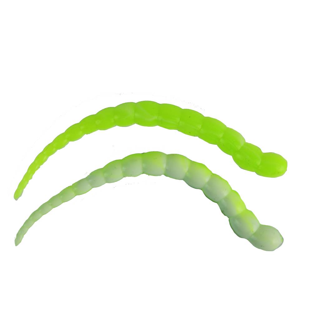 Probaits Cobra Softbait 7,5cm - White/Chartreuse.