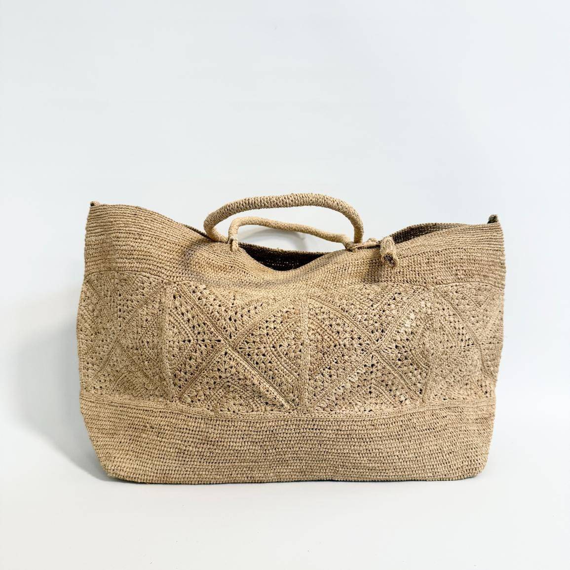 Strandtaske - Malette Safa L - Natur