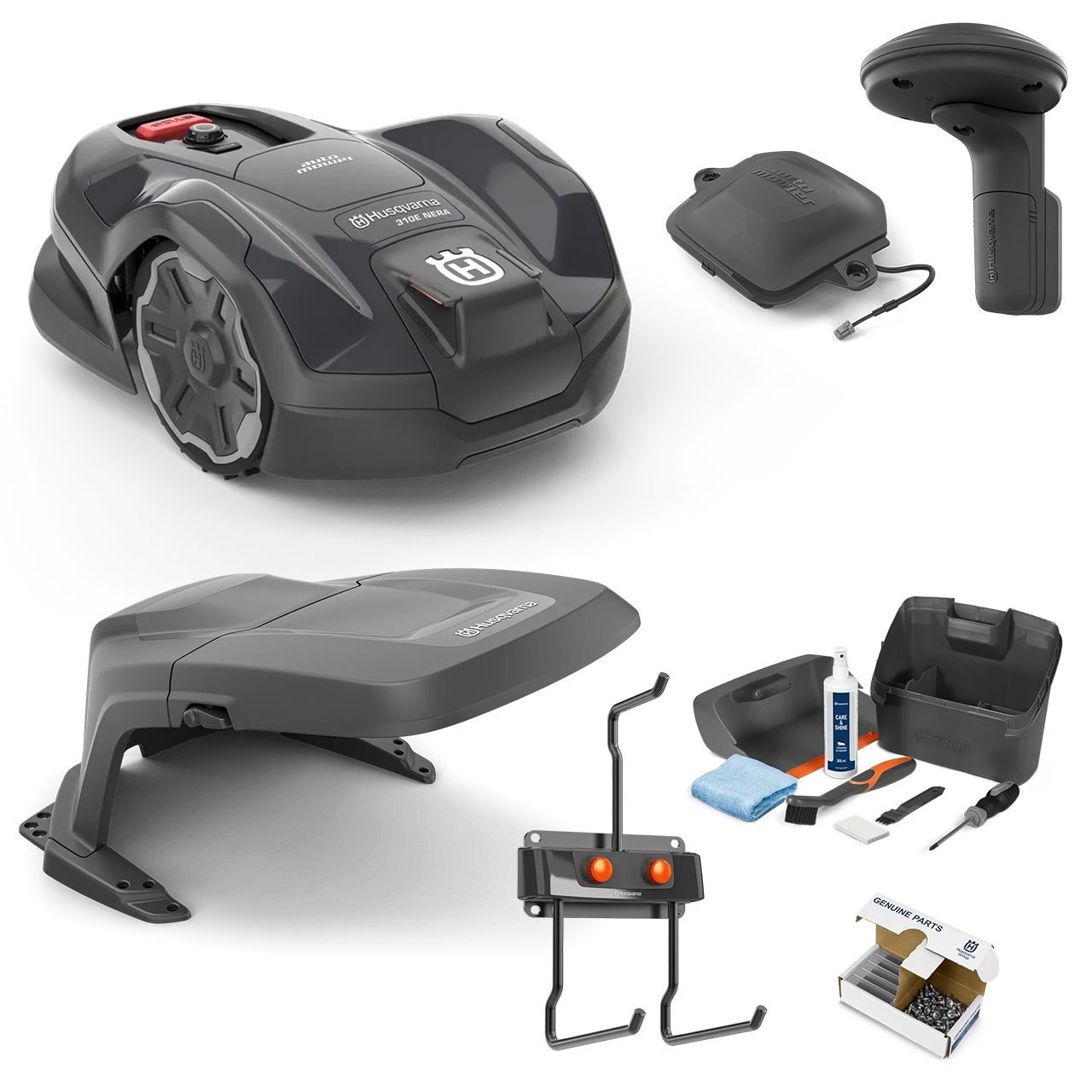 Husqvarna Automower® 310E NERA Premium pakke.