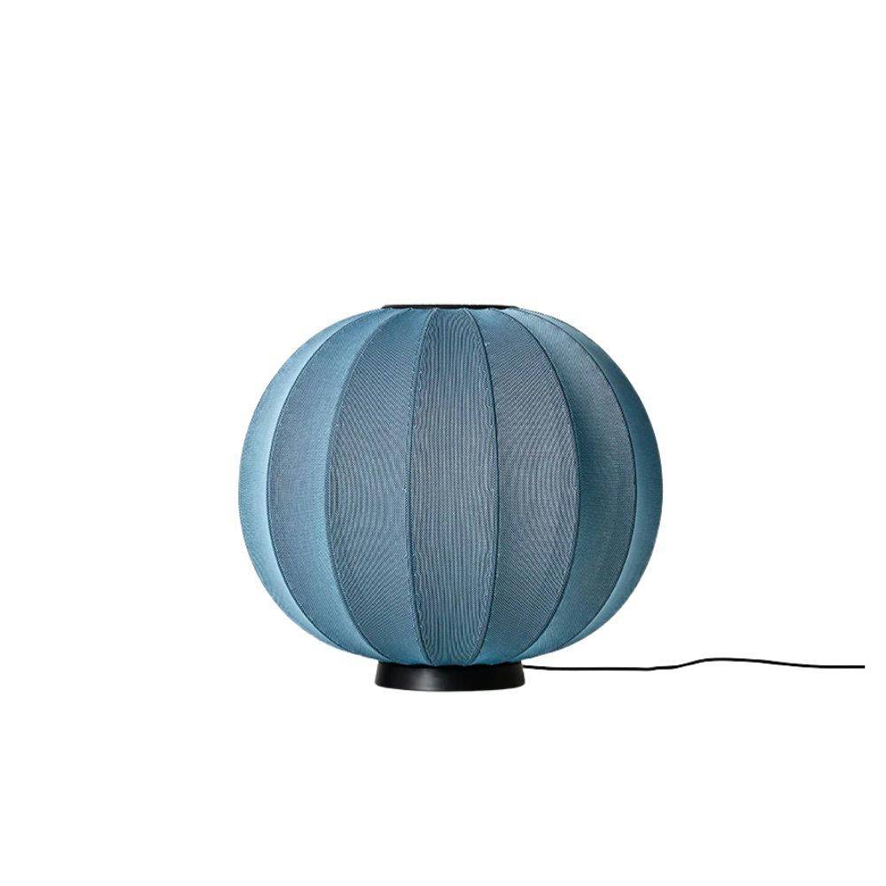 Made By Hand Knit-Wit Floor Level Gulvlampe  Blue Stone Ø60 cm