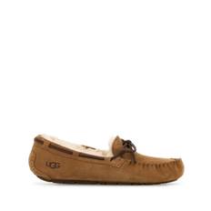 UGG - Dakota loafers - dam - kalvskinn/ull/gummi - 7 - Brun