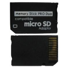 MicroSD TF til MS Hukommelseskort Pro Duo med Adapter