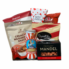 BRODERS - Gavekurv med søde og salte snacks