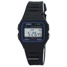 Casio Classic F-91W-1SDG F91W-1SDG Chronograph Herrklocka grå
