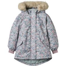 Wheat Jakke Mathilde Str 122/7y - Soft Rain Flowers Termojakker Polyester hos Magasin