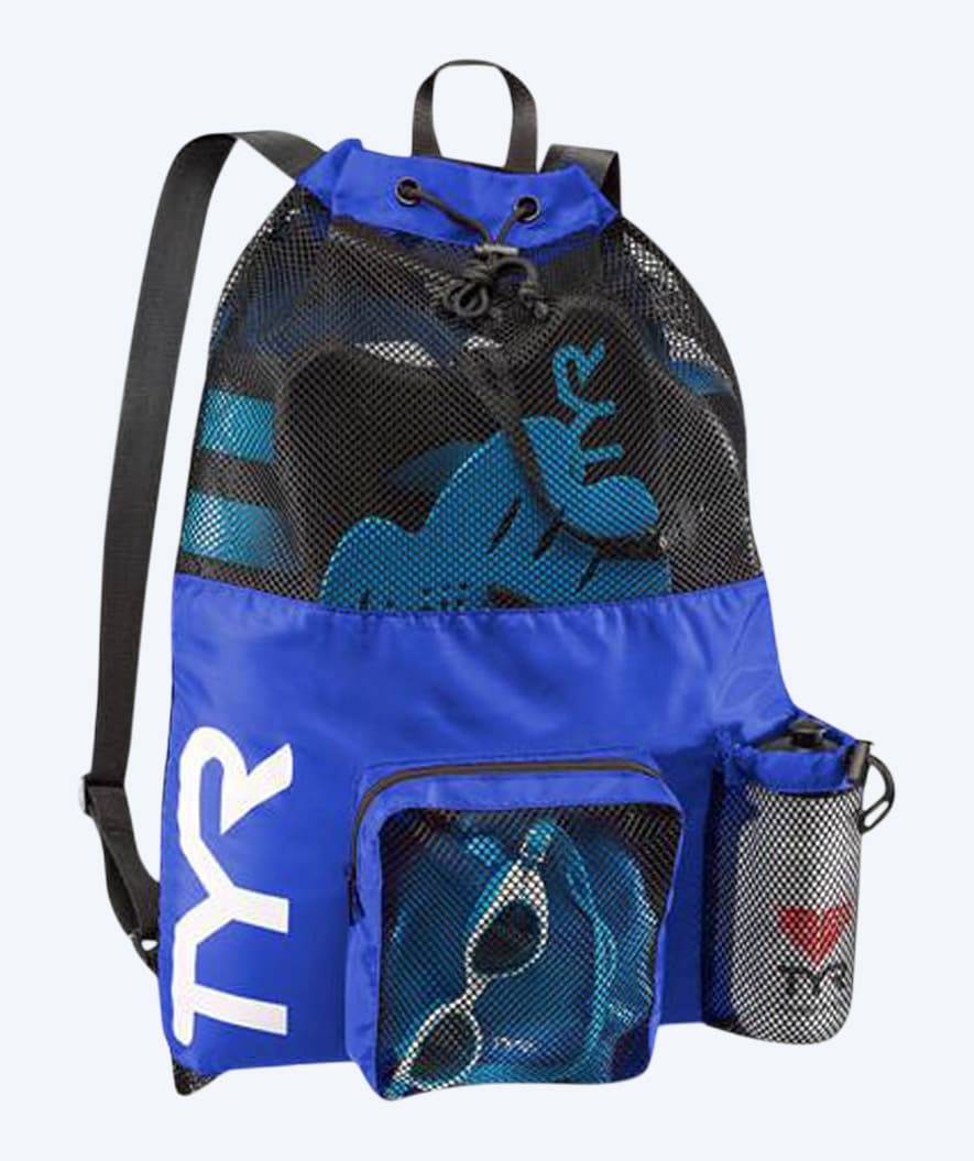 TYR simnät - Big Mesh Mummy 40L - Blå - Nätpåsar / Mesh Bag