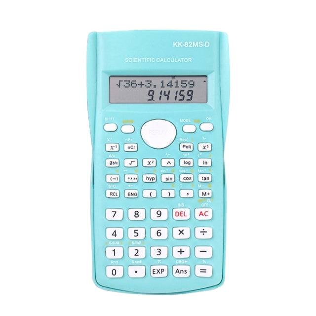 Scientific Calculator Stationery School Office Project - Green
