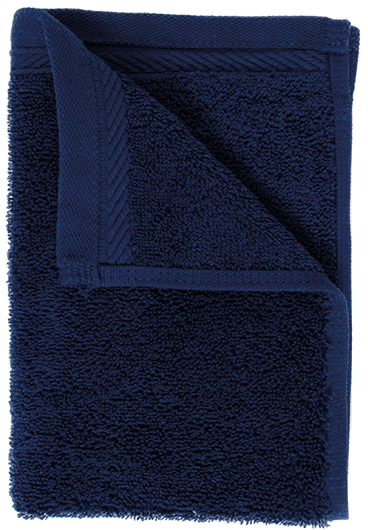 The One Towelling Økologisk Gæstehåndklæde 30X50 Cm - Navy - 30x50 cm