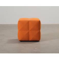 BuzziSpace Cube puff orange