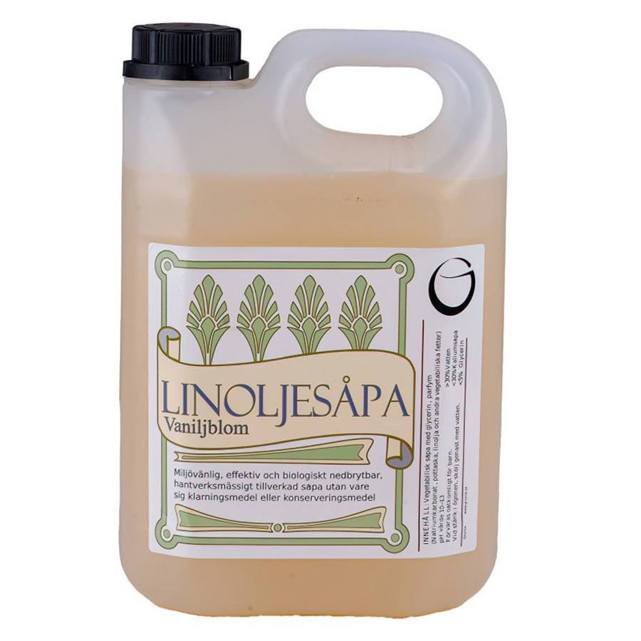 Linoljesæbe Vaniljeblomst, 2,5l
