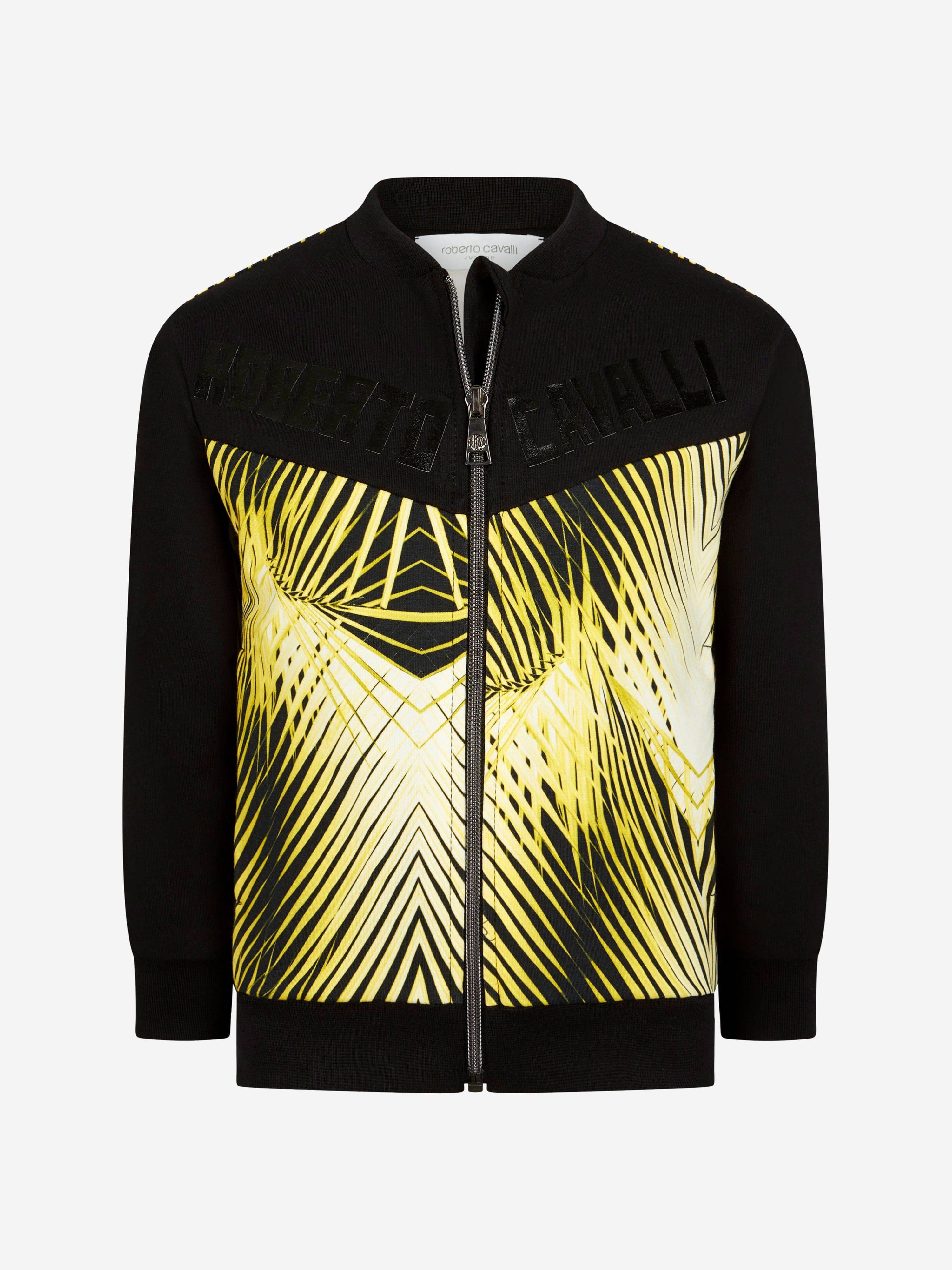 Roberto Cavalli Boys Sweat Top - Yellow / 6 Yrs (6 Yrs)
