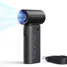 Jisulife Bärbar USB Handfläkt 3600 mAh Life9 - Svart
